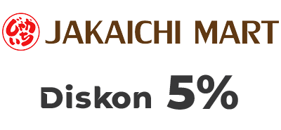 Jakaichi Mart Diskon 5%