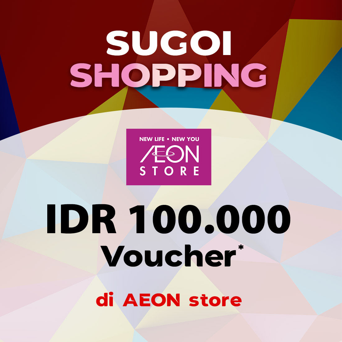 IDR 100.000 Voucher AEON