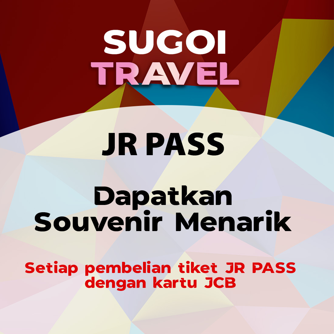 JR PASS Dapatkann Souvenir Menarik